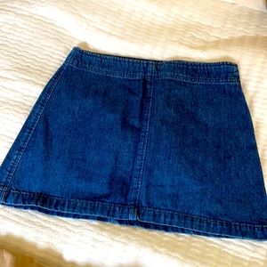 Mini urban outfitters denim skirt